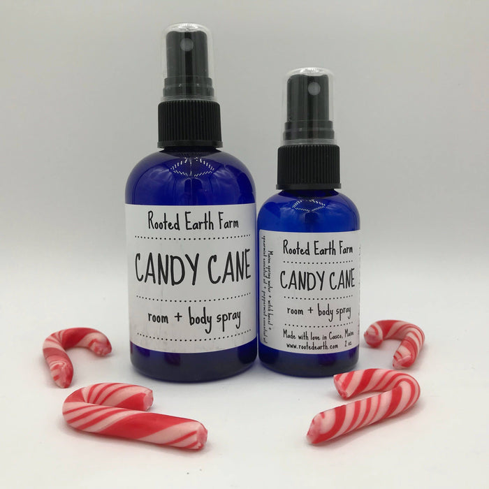 Rooted Earth Farm + Apothecary - Candy Cane Room Spray 2oz - 4oz