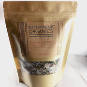Butter Me Up Organics Calming Bath Salts / Detox / Relaxation / Lavender & Chamomile / Essential Oils / Organic Herbs / Herbal Bath Salts for Relaxation Stress Bath