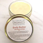 Butter Me Up Organics Organic Body Butter / Gardener's Hands / Gardner's Therapy / Elbow Lotion / Heel Lotion / Dry Skin / Dry Hands / Foot Lotion / Hydrating Body