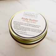 Butter Me Up Organics Organic Body Butter / Gardener's Hands / Gardner's Therapy / Elbow Lotion / Heel Lotion / Dry Skin / Dry Hands / Foot Lotion / Hydrating Body