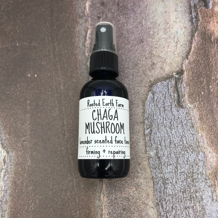 Rooted Earth Farm + Apothecary - Chaga Face Toner 1oz - 4oz.