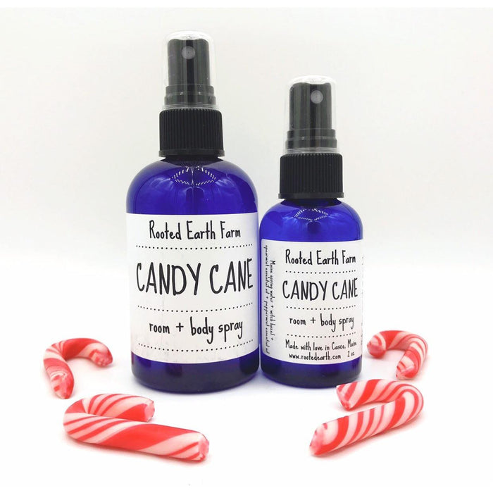 Rooted Earth Farm + Apothecary - Candy Cane Room Spray 2oz - 4oz