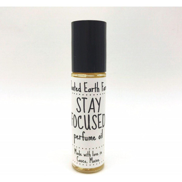 Rooted Earth Farm + Apothecary - Stay Focused Perfume Oil 0.35oz.