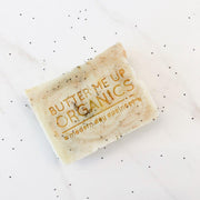 Butter Me Up Organics Lemon Poppyseed / VEGAN soap / PALM FREE / Exfoliating Soap / Scrub Soap Soap