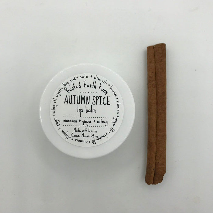 Rooted Earth Farm + Apothecary - Autumn Spice Lip Balm 0.5oz