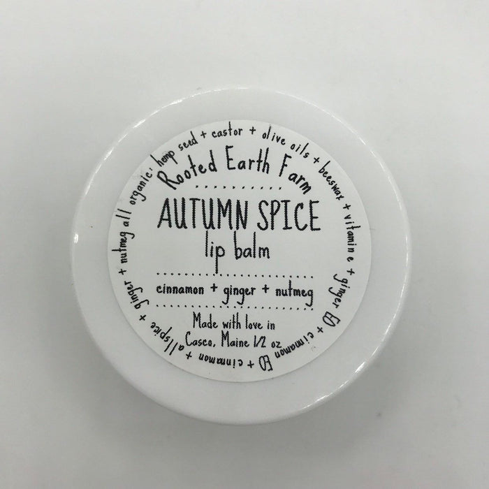 Rooted Earth Farm + Apothecary - Autumn Spice Lip Balm 0.5oz