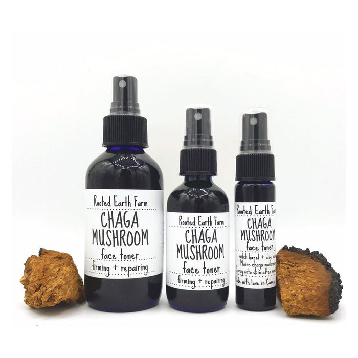 Rooted Earth Farm + Apothecary - Chaga Face Toner 1oz - 4oz.