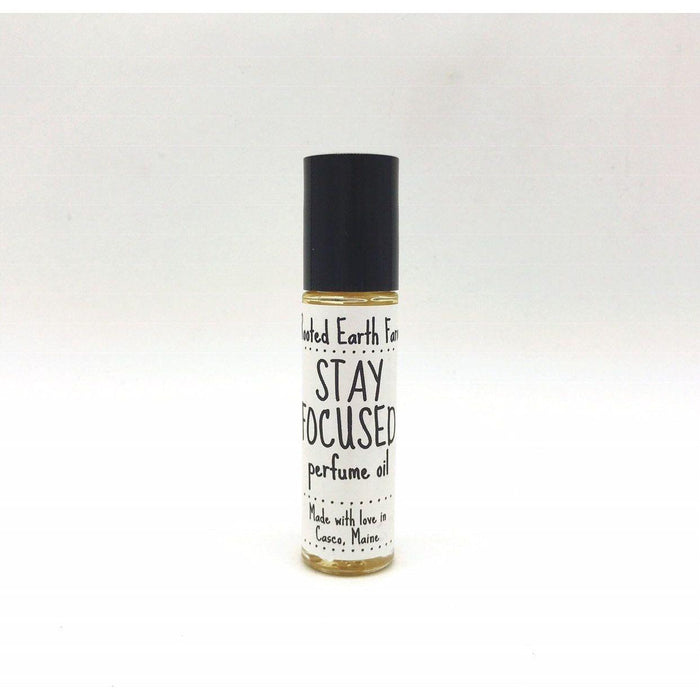 Rooted Earth Farm + Apothecary - Stay Focused Perfume Oil 0.35oz.