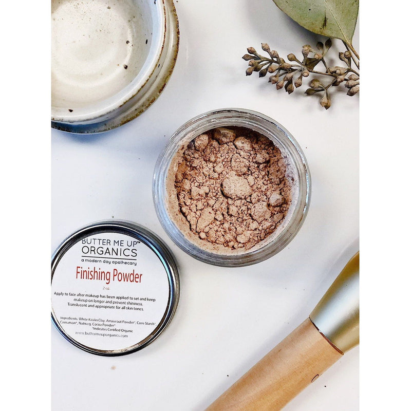 Butter Me Up Organics Organic Finishing Powder Setting Makeup