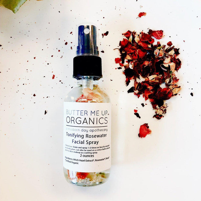 Organic Rosewater Toner / Facial Mist / Makeup Setting Spray / Organic Rosewater / Organic Toner / Organic Setting Spray