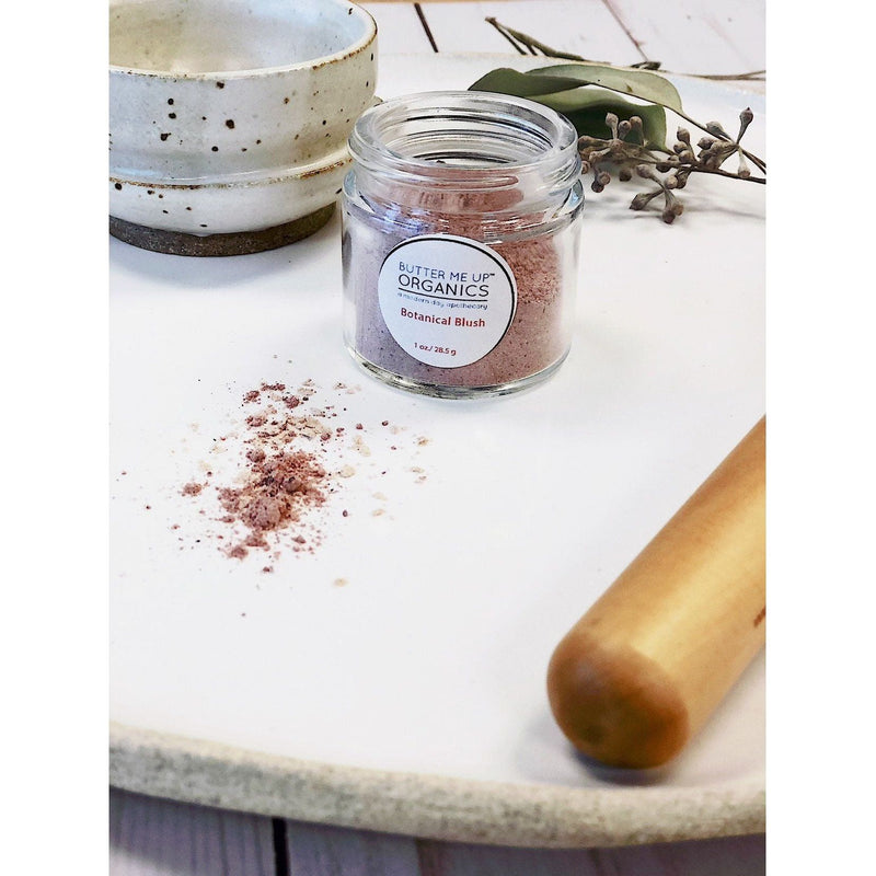 Butter Me Up Organics Organic Botanical Blush / Natural Blush / Titanium Dioxide FREE / Chemical Free / Butter Me Up Organics Face