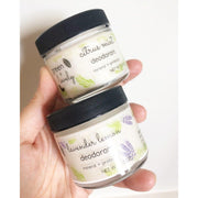 Green + Lovely DEODORANT Lavender Lemon - Mineral + Probiotic - Vegan