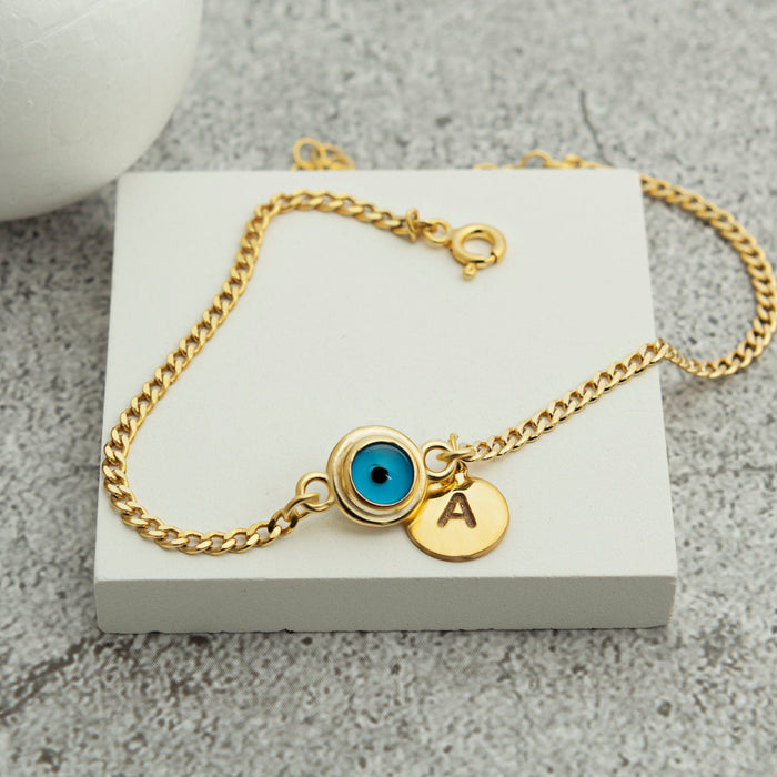 Evil Eye Bracelet Silver