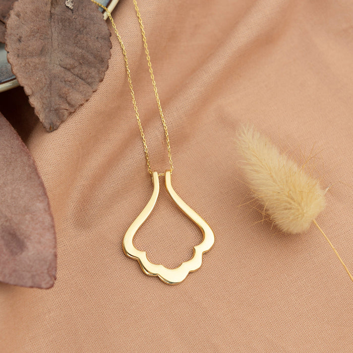 Dainty Ring Necklace Holder