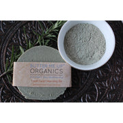 Butter Me Up Organics Face Wash Facial Cleansing Bar with French Green Sea Clay Face