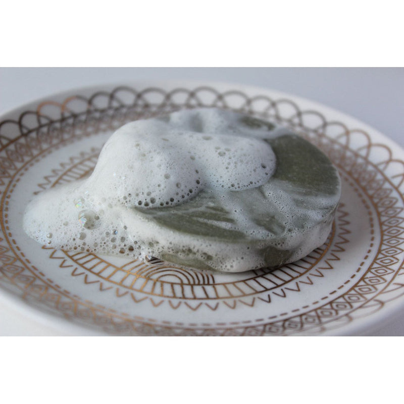 Butter Me Up Organics Face Wash Facial Cleansing Bar with French Green Sea Clay Face