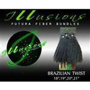 VIP Extensions Illusions Brazilian Twist Bundle with Closures (4 pieces) Hair Extension