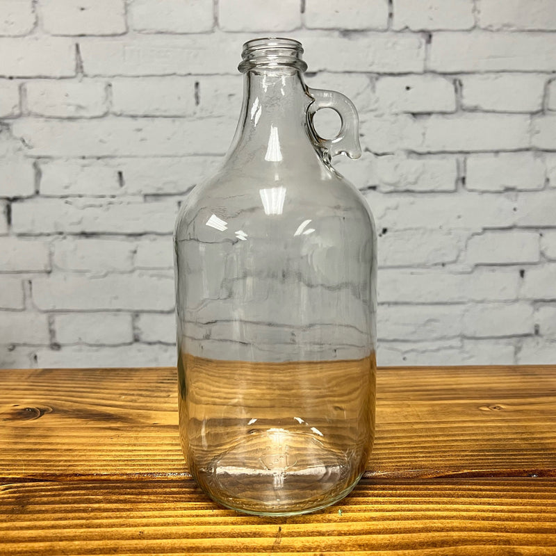 Rustic Strength Half Gallon Glass Jug with Cap container