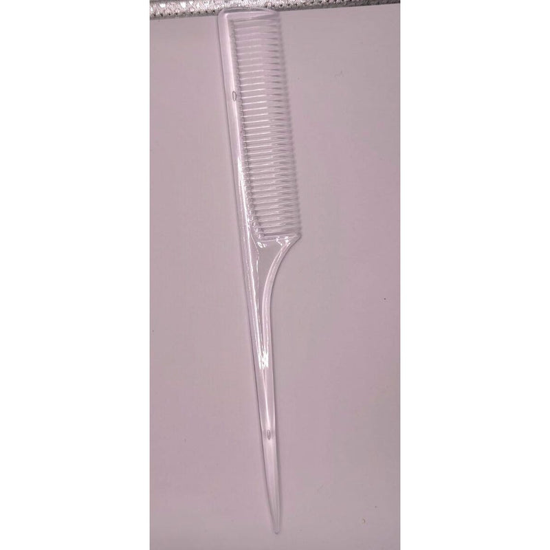 Mill's Beauty Supply Eden BoneTail Clear Comb - Large (1pc) Hair Comb