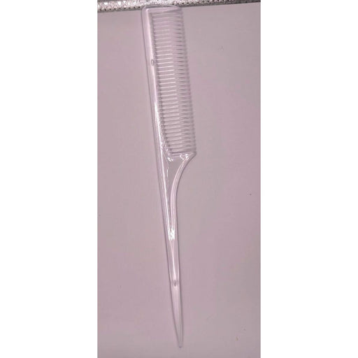 Mill's Beauty Supply Eden BoneTail Clear Comb - Large (1pc) Hair Comb