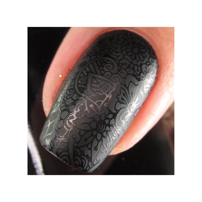 UberChic Beauty Whimsical By Nature-01 Stamping Plate