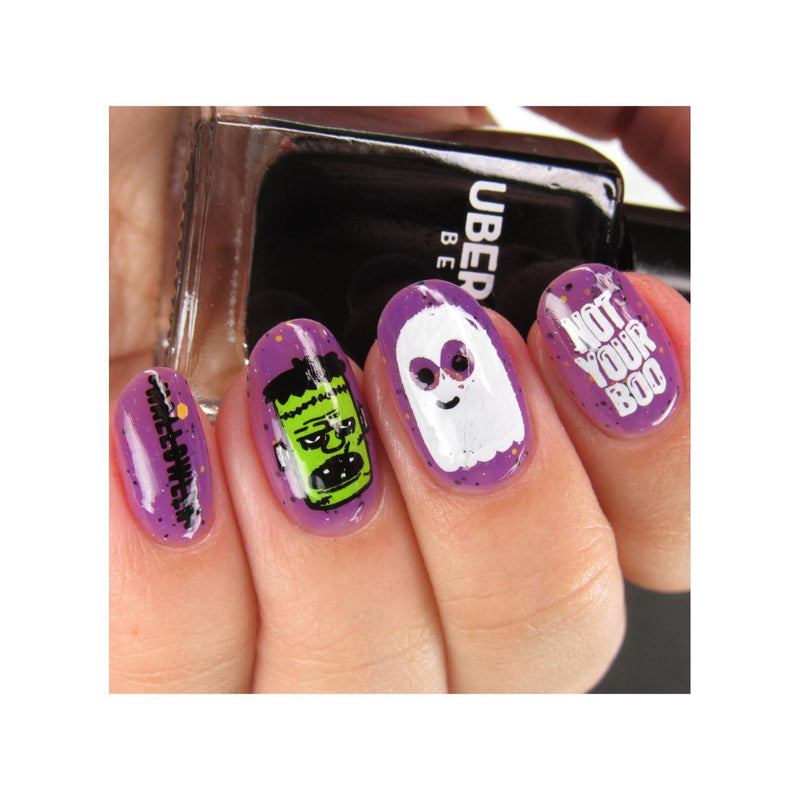UberChic Beauty Halloween-08 Stamping Plate
