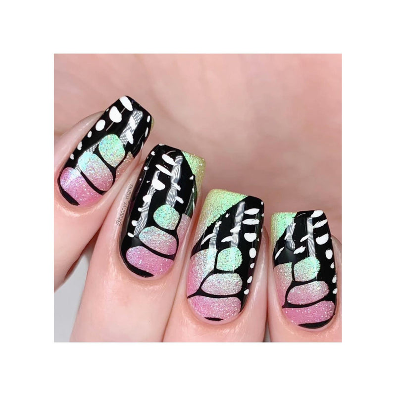 UberChic Beauty Butterflies Stamping Plate