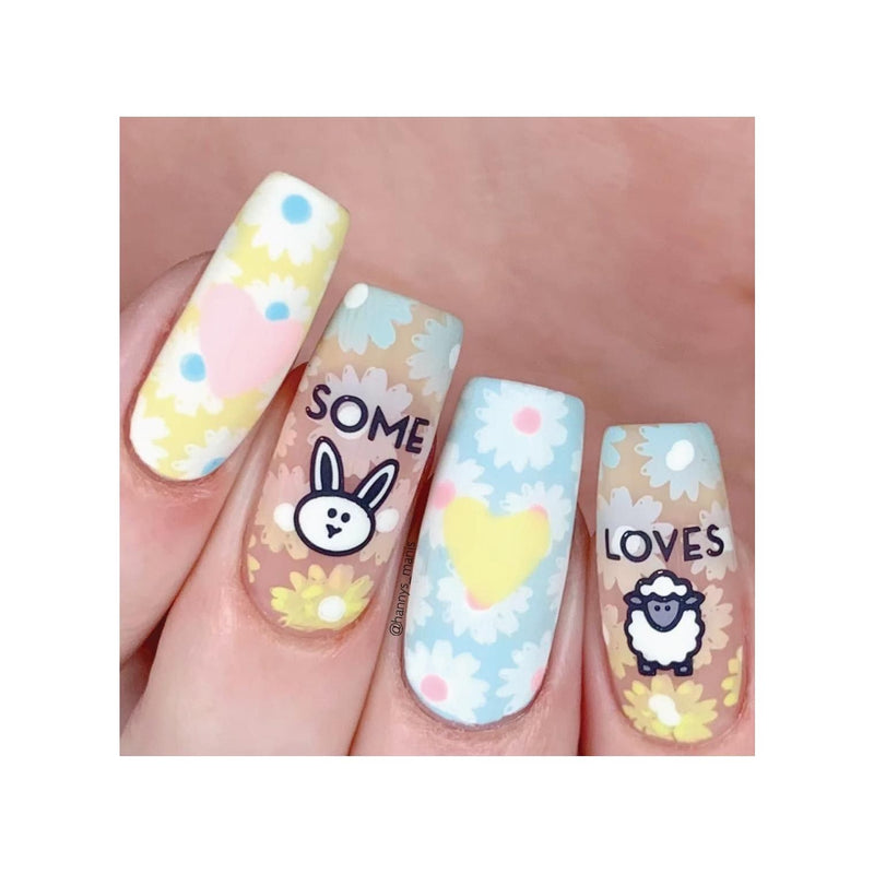 UberChic Beauty Hello Spring Stamping Plate