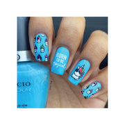 UberChic Beauty Unicorn Love-02 Stamping Plate
