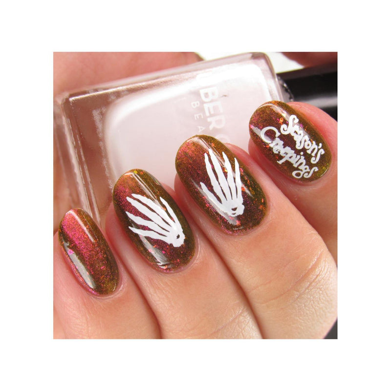 UberChic Beauty Halloween-08 Stamping Plate