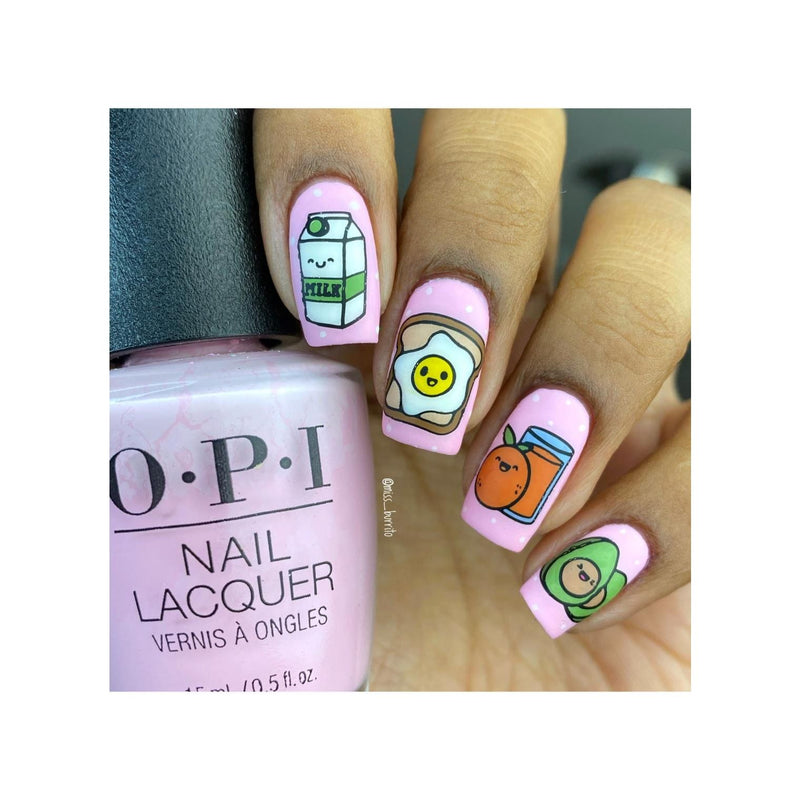 UberChic Beauty Tasty Series: Breakfast Stamping Plate