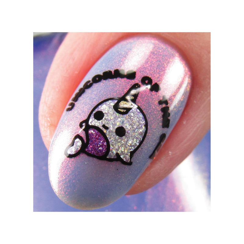 UberChic Beauty Unicorn Love-02 Stamping Plate