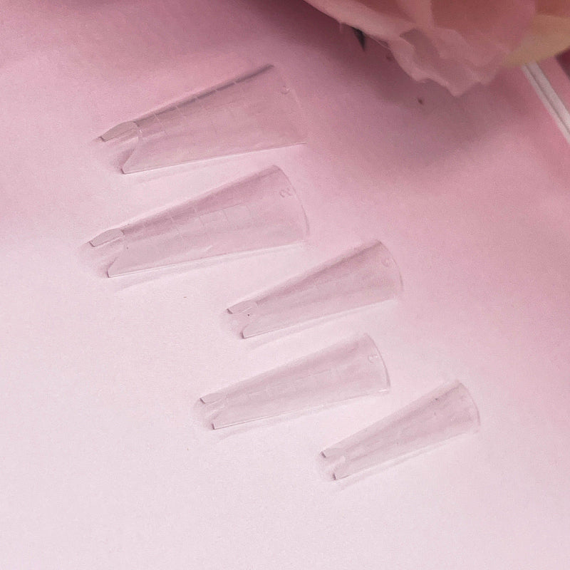 Red Iguana LLC Ballerina C-Curve Dual Forms Nail Tips