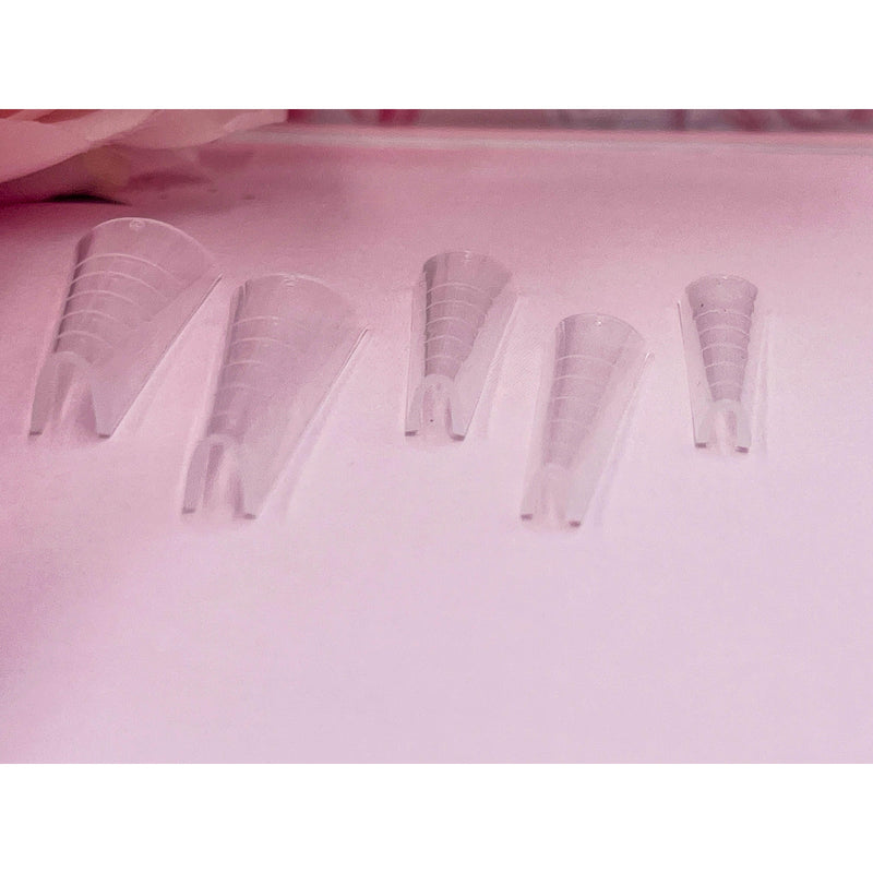 Red Iguana LLC Ballerina C-Curve Dual Forms Nail Tips