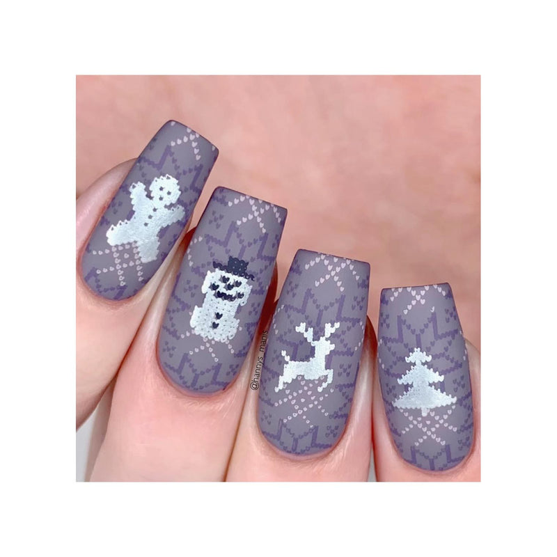 UberChic Beauty The Ultimate DIY Sweater Stamping Plate