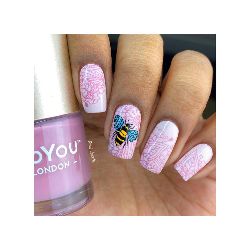 UberChic Beauty Whimsical By Nature-02 Stamping Plate