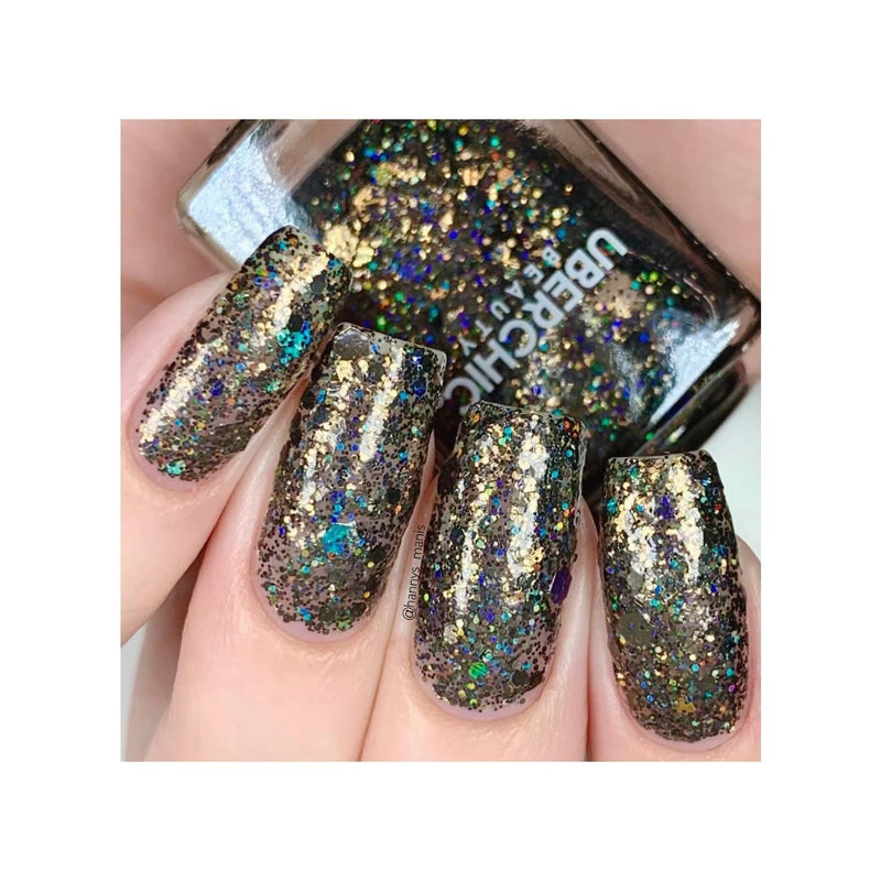 UberChic Beauty Midnight Howl - Holographic Polish Regular Polish