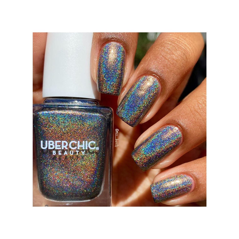 UberChic Beauty No Full Moon Required - Holographic Polish Regular Polish
