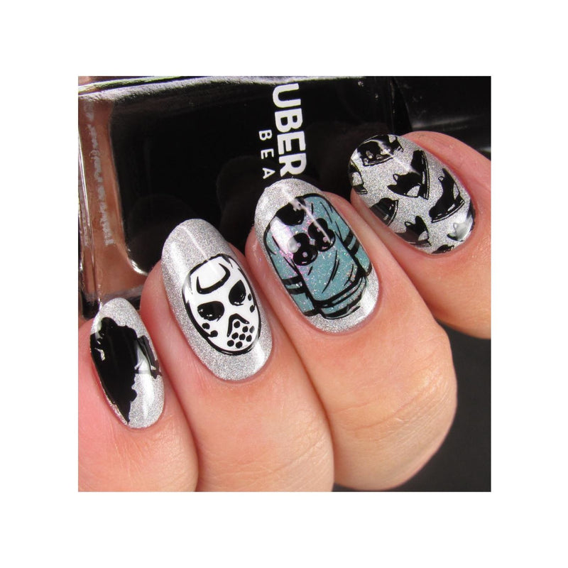 UberChic Beauty Hockey is Life Stamping Plate