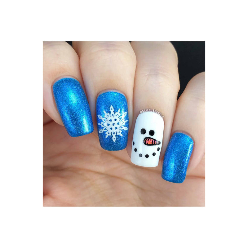 UberChic Beauty Holiday Spirit, (Christmas-01) Stamping Plate