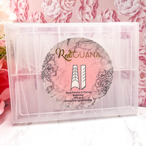 Red Iguana LLC Ballerina C-Curve Dual Forms Nail Tips