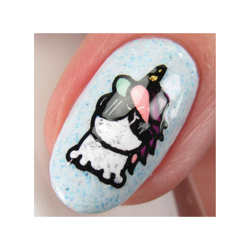 UberChic Beauty Unicorn Love-02 Stamping Plate