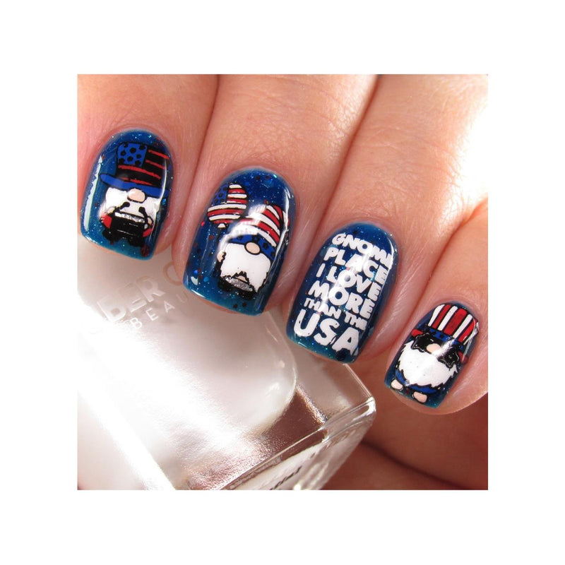 UberChic Beauty Fourth of July-02 Stamping Plate
