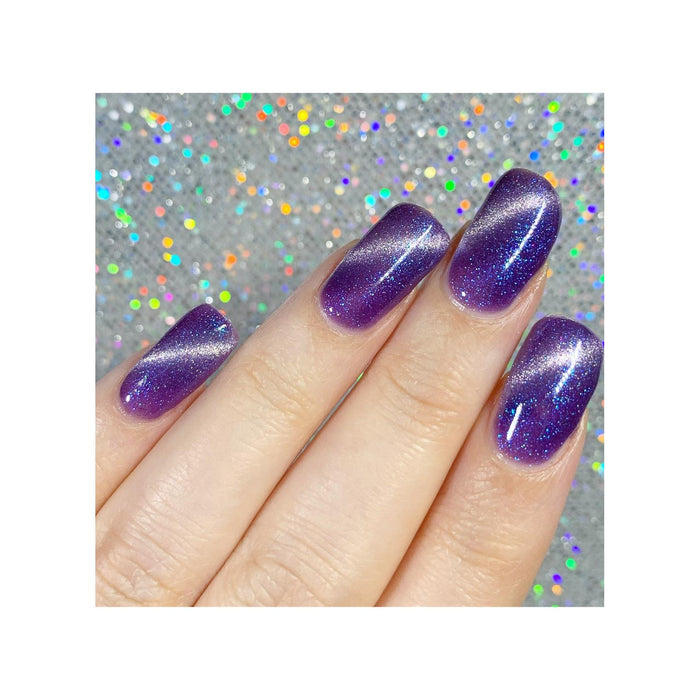 Uberchic Beauty Galactic Night   Cats Eye Iridescent Gel Polish