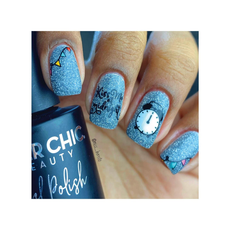 UberChic Beauty New Year New Digits Stamping Plate