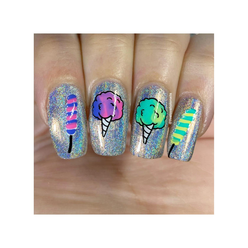 UberChic Beauty I Want Candy Stamping Plate