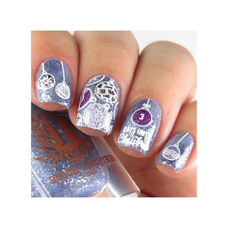 UberChic Beauty Jingle All The Way, (Christmas-05) Stamping Plate