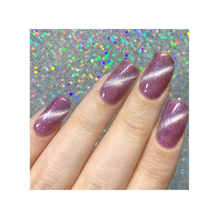 Uberchic Beauty Cotton Candy Daydream   Cats Eye Iridescent Gel Polish