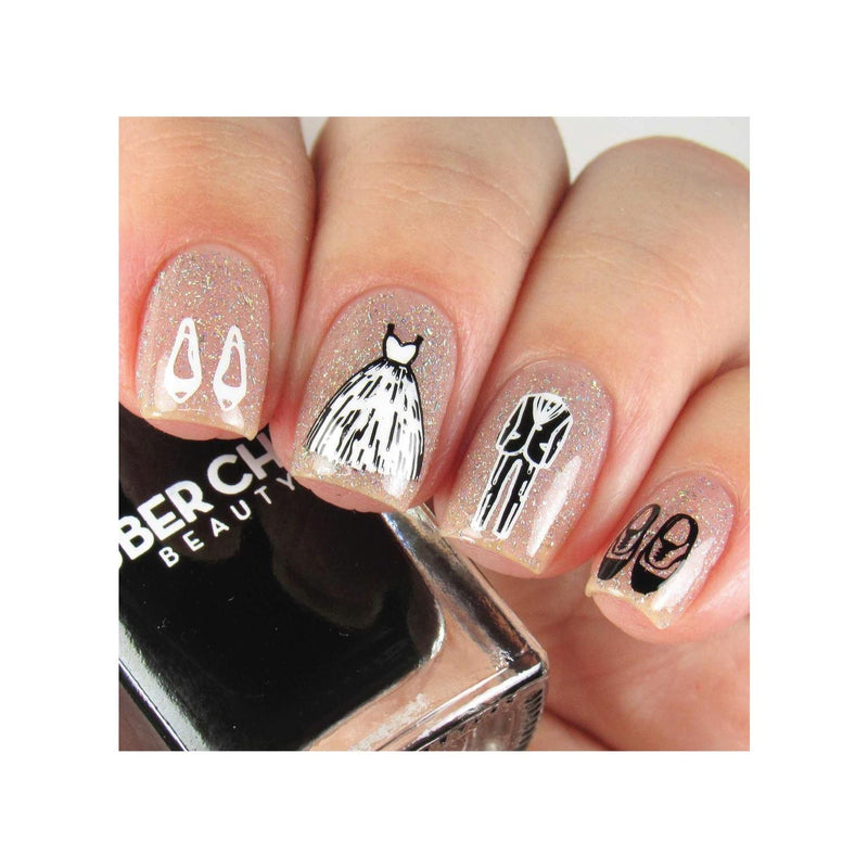 UberChic Beauty Elements of Love Stamping Plate