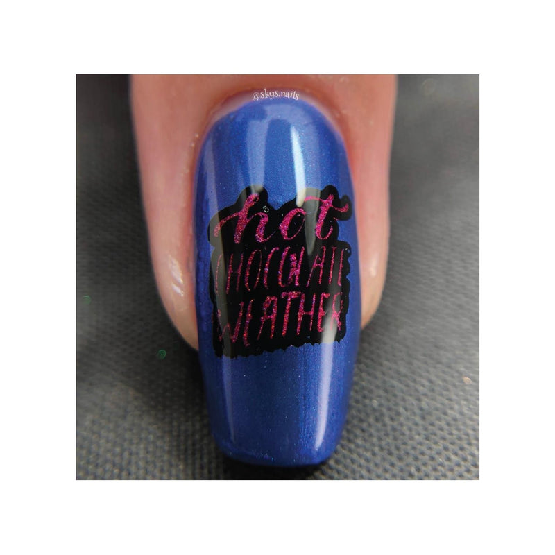 UberChic Beauty Cozy At Home Stamping Plate